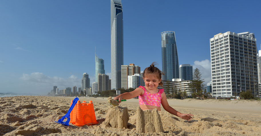 Strand Kinder Australien günstig