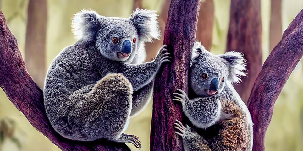 Australien Koala Bär
